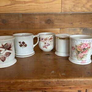 Lot of Antique Mugs (5)